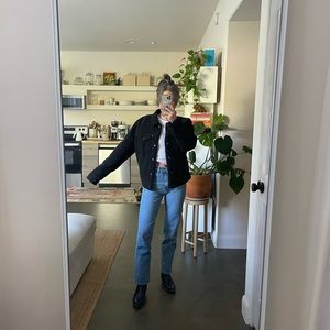 Black Sherpa Levi’s Jacket